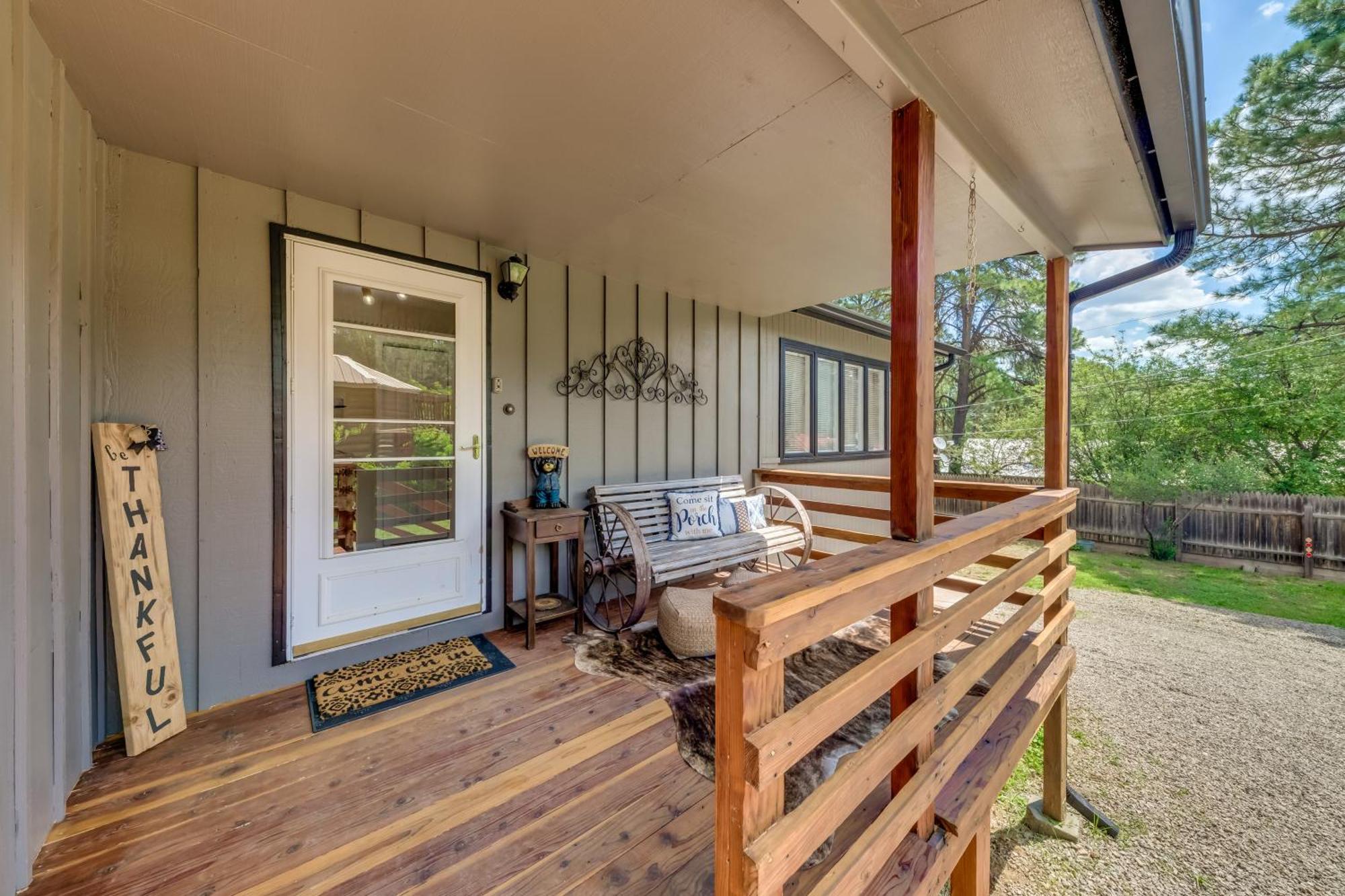 Ruidoso Home With Patio, Walk To Restaurants! Dış mekan fotoğraf