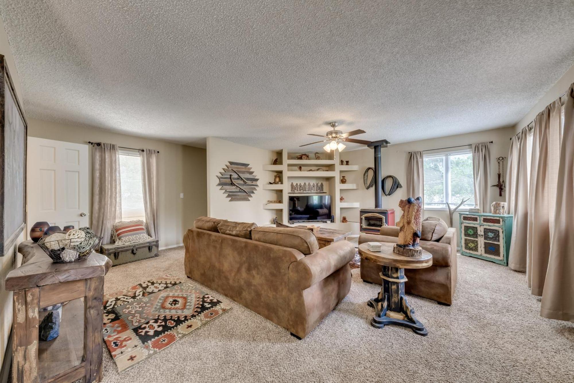 Ruidoso Home With Patio, Walk To Restaurants! Dış mekan fotoğraf