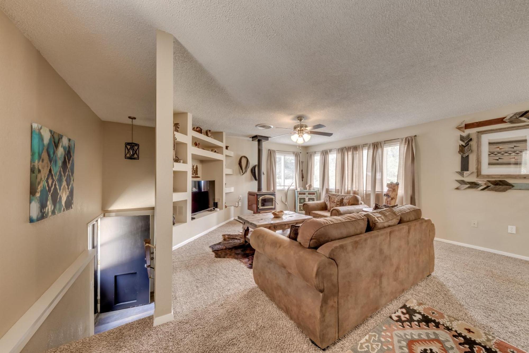 Ruidoso Home With Patio, Walk To Restaurants! Dış mekan fotoğraf